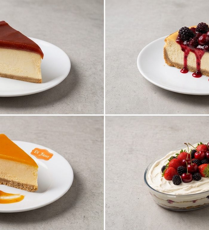 O que considerar ao escolher entre mousses, pavês e cheesecakes